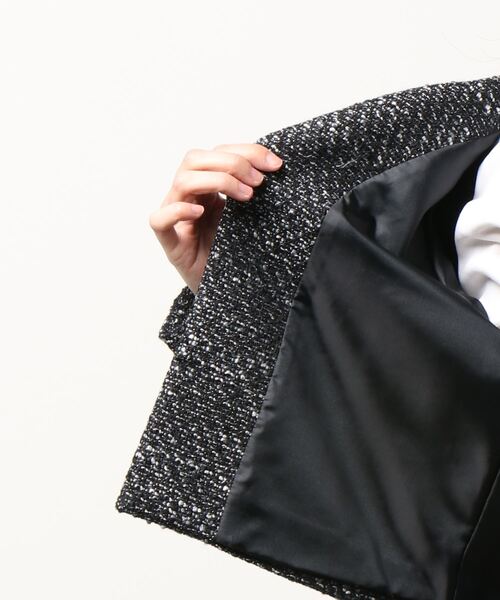 「kaene」 ジャケット 9号 ブラック レディース_画像4