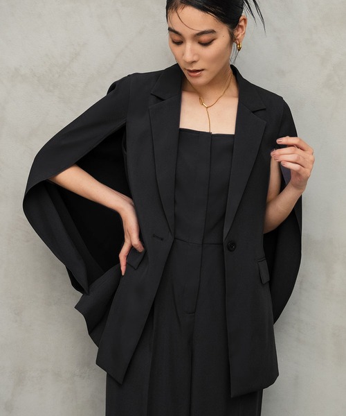 「Flolia」 セットアップ L チャコールグレー レディース_画像2