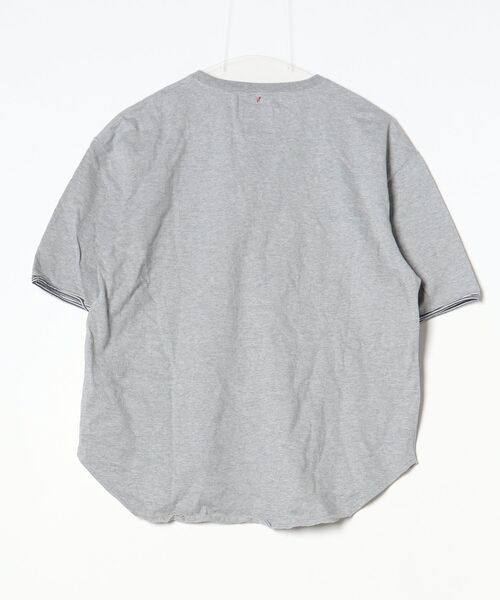 「MARINE UNIFORM」 半袖Tシャツ S グレー レディース_画像2