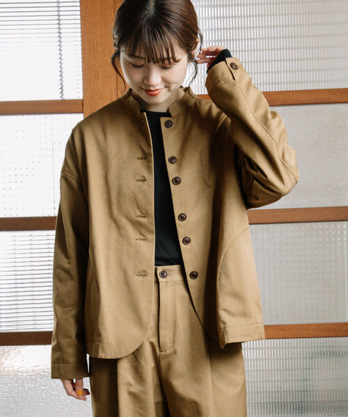 「POU DOU DOU」 ジャケット M キナリ レディース_画像2