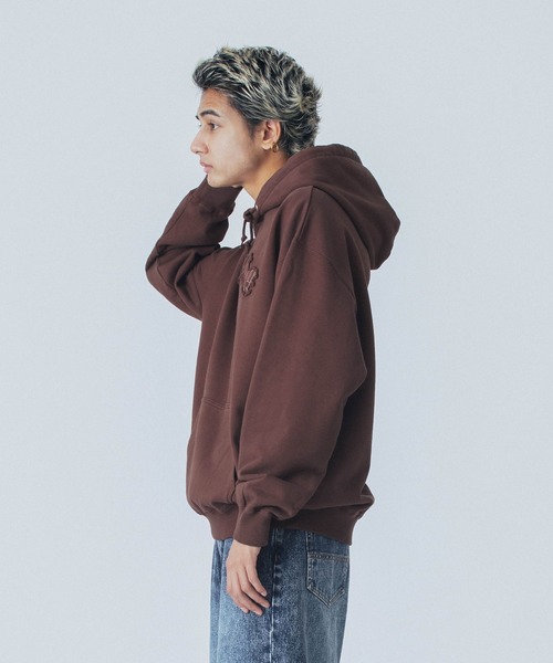 「XLARGE」 プルオーバーパーカー X-LARGE グリーン メンズの画像