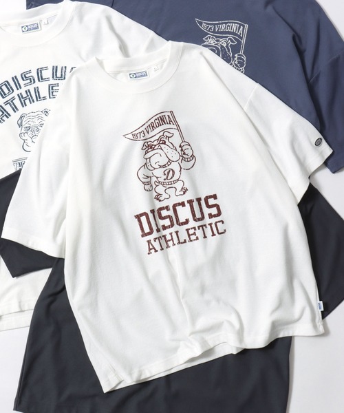 DISCUS tシャツ DISCUS/ディスカス COOLMAX(R) 梨地 オーバーサイズ