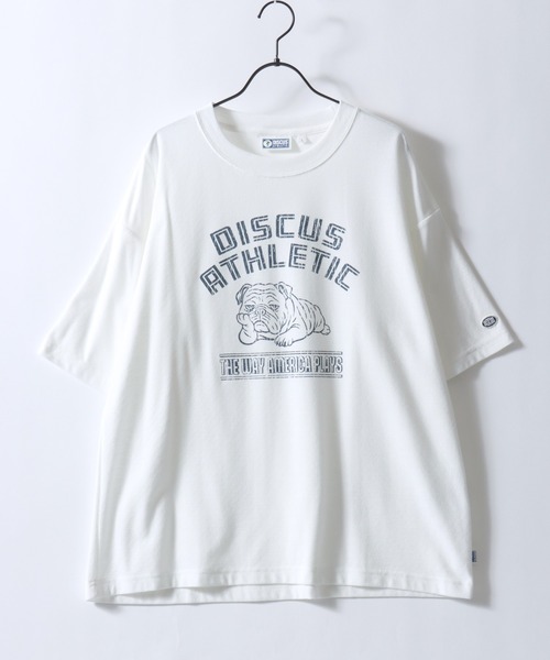 ディスカス DISCUS tシャツ DISCUS/ディスカス COOLMAX(R) 梨地 オーバーサイズ