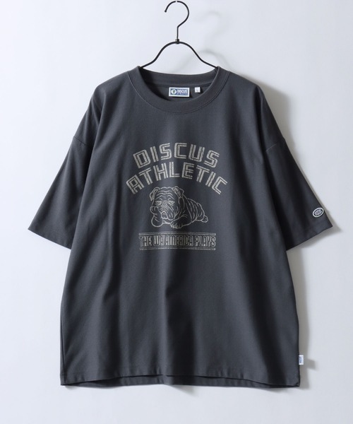 DISCUS tシャツ DISCUS/ディスカス COOLMAX(R) 梨地 オーバーサイズ