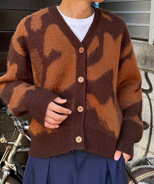 「CIAOPANIC」 ニットカーディガン ONE SIZE イエロー レディース_画像8