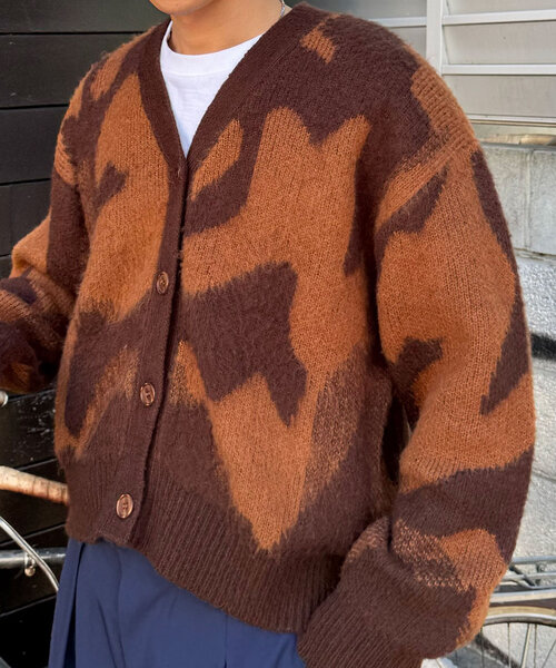 「CIAOPANIC」 ニットカーディガン ONE SIZE イエロー レディース_画像9