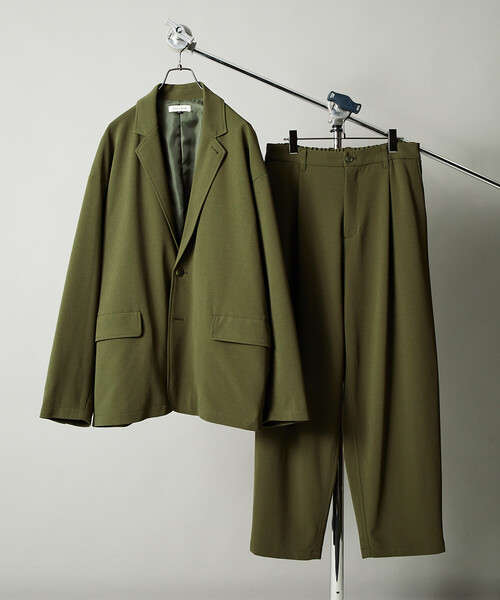 「FREAK'S STORE」 テーラードジャケット MEDIUM チャコールグレー メンズの画像