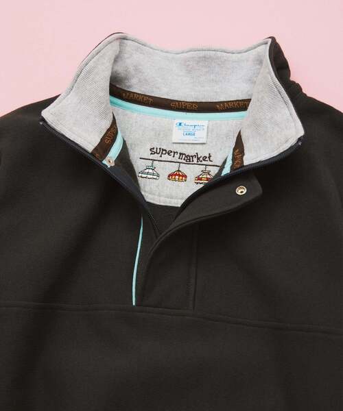 「Champion」 スウェットカットソー MEDIUM イエロー メンズの画像