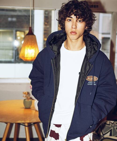 「Russell Athletic」 ジップアップパーカー X-LARGE モカ メンズの画像