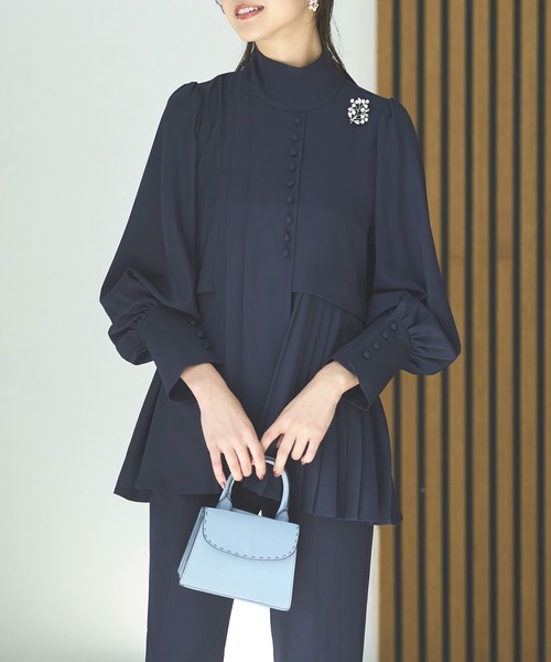 「RUIRUE BOUTIQUE」 セットアップ L ネイビー レディース