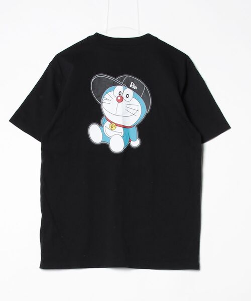 NEW ERA（ニューエラ） ワンポイント半袖Tシャツ「ドラえもんコラボ