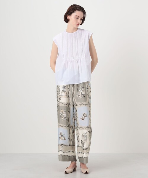 TOMORROWLAND collection ブラウス シャツ コットンコンビネーション