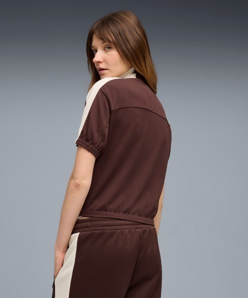 PUMA（プーマ） ジャージ PUMA WNS SHORT SLEEVE TRACK JACKET（プーマ