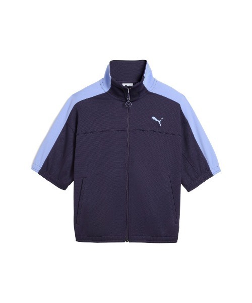 PUMA(プーマ) ジャージ PUMA WNS SHORT SLEEVE TRACK JACKET(プーマ PUMA(プーマ) ジャージ PUMA WNS SHORT SLEEVE TRACK JACKET(プーマ