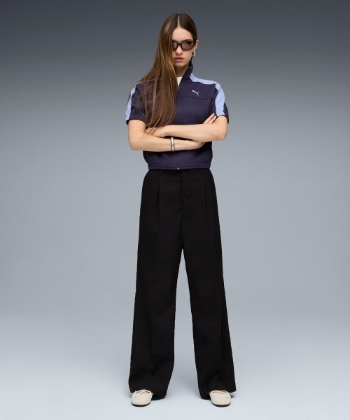 PUMA（プーマ） ジャージ PUMA WNS SHORT SLEEVE TRACK JACKET（プーマ