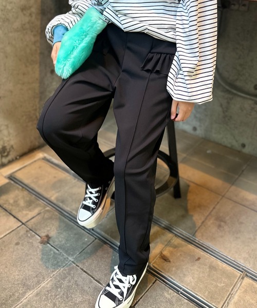 「mi via loca」 パンツ FREE グリーン レディース_画像7