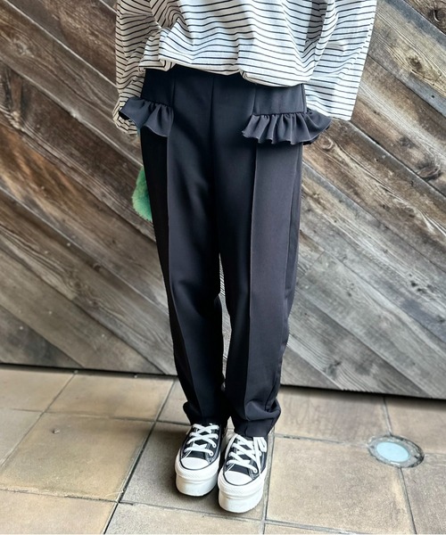 「mi via loca」 パンツ FREE グリーン レディース_画像8