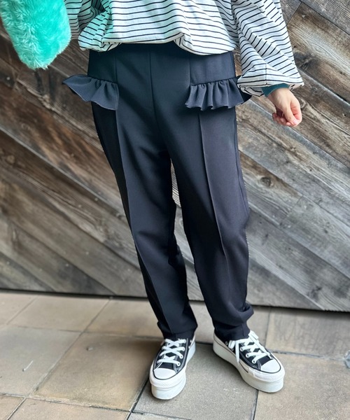 「mi via loca」 パンツ FREE グリーン レディース_画像9