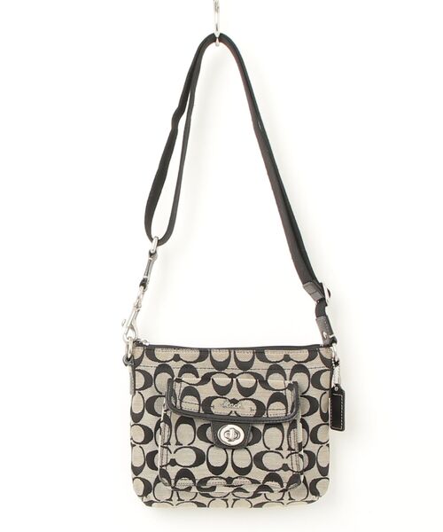 COACH ブラック ショルダーバッグ COACH（コーチ） ショルダーバッグ - ブラック レディース : ZOZOTOWN