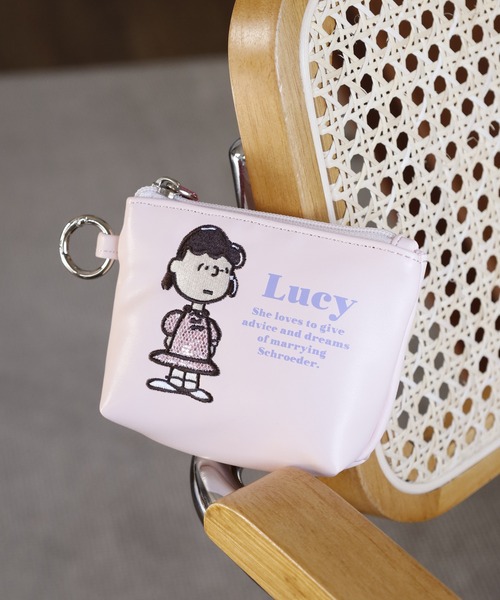 玲*下様 スヌーピー　SNOOPY　ミニポーチ　レトロ SNOOPY（スヌーピー） バッグインバッグ ポーチ ミニポーチ 合皮