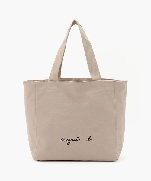 agnès b. ベージュ トートバッグ agnes b.（アニエスベー） トートバッグ FREE ベージュ レディース