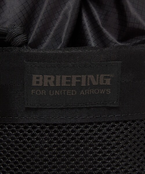 ショルダーバッグ 「別注」「BRIEFING」SOLID LIGHT DRWSTRING ソリッド ライト/ドローストリングバッグ メンズの画像