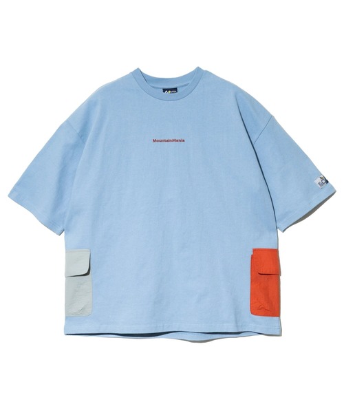 Lee×Mountain Mania ヒッコリー柄 Mountain Mania（マウンテンマニア） tシャツ Mountain Mania x gsc