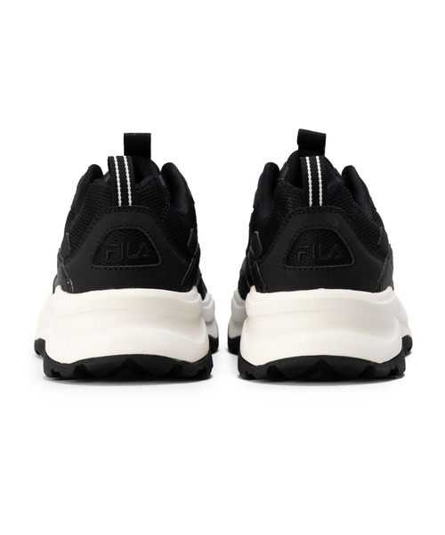 「FILA」 ローカットスニーカー 24.0cm ホワイト×ピンク レディース_画像3