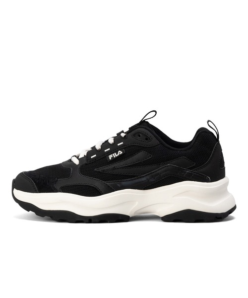 「FILA」 ローカットスニーカー 24.0cm ホワイト×ピンク レディース_画像4