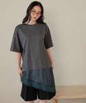 tシャツ 半袖 「daily CLIP」華奢レ...の詳細画像1