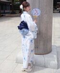 浴衣 ワンピでも着れる2WAY浴衣 レディースの詳細画像1