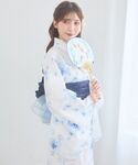 浴衣 ワンピでも着れる2WAY浴衣 レディースの詳細画像3