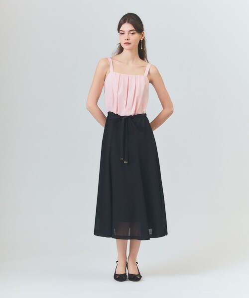 【グレースコンチネンタル】新品タグ付定価61,600円キャミソールワンピース38 GRACE CONTINENTAL（グレースコンチネンタル） キャミソールワンピース