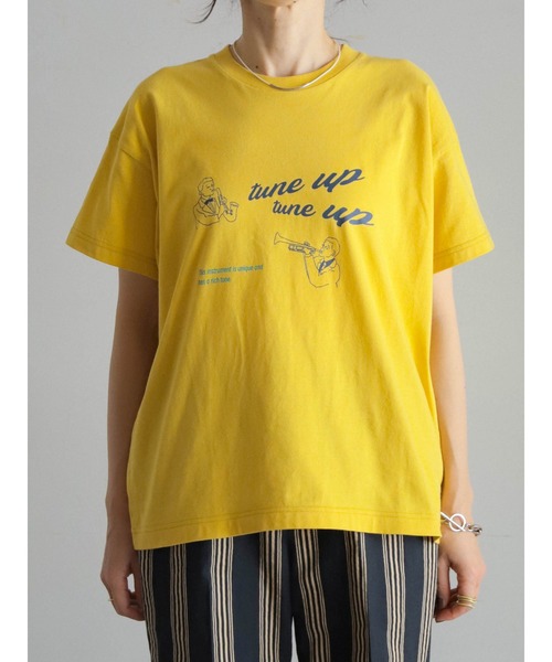 「FIL DE FER」 半袖Tシャツ FREE ホワイト レディース_画像2