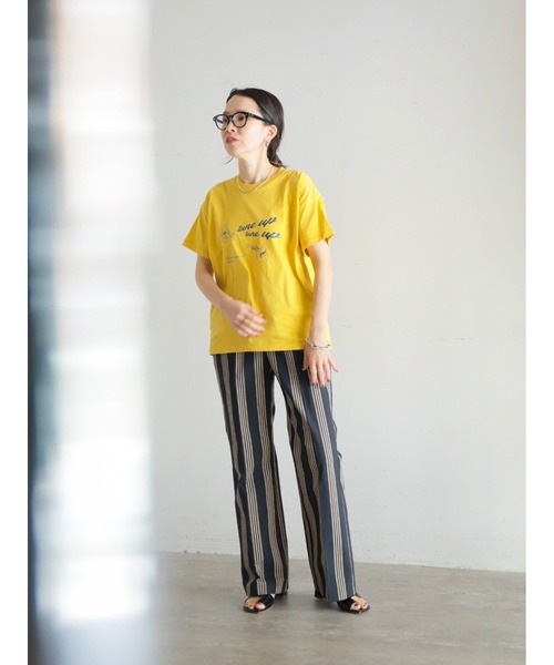 「FIL DE FER」 半袖Tシャツ FREE ホワイト レディース_画像7