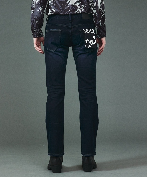 5351 POUR LES HOMMES デニムパンツ 46 ブラック メンズ : ZOZOTOWN 