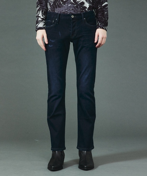 5351 POUR LES HOMMES デニムパンツ 46 ブラック メンズ : ZOZOTOWN 