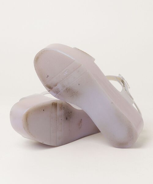 「melissa」 フラットサンダル 23.5cm パープル レディース_画像3