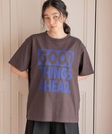 「daily CLIP」BIGロゴルーズTシャ...の詳細画像4