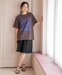 「daily CLIP」BIGロゴルーズTシャ...の詳細画像5