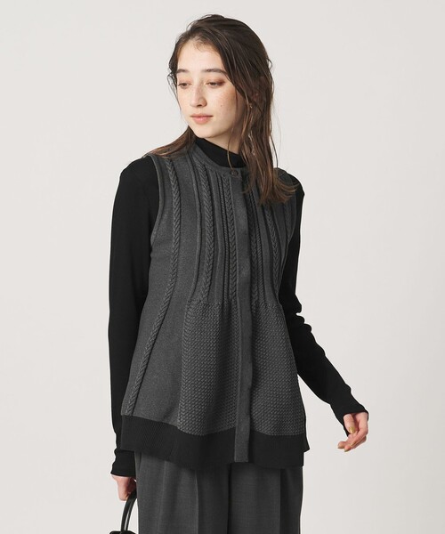UNITED ARROWS（ユナイテッドアローズ） ベスト ジレ ペプラム