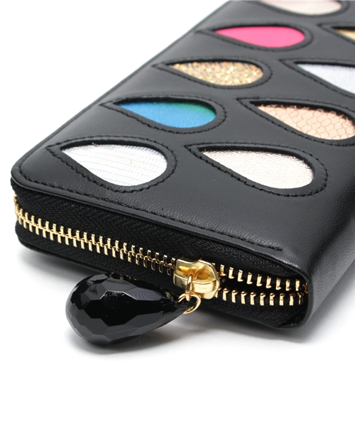 【✨新品未使用✨】ツモリチサト ドロップス 長財布 ブラック tsumori chisato CARRY ツモリチサト 長財布 ドロップス 57913