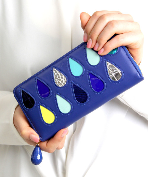 tsumori chisato CARRY 財布 ドロップス ラウンド長財布