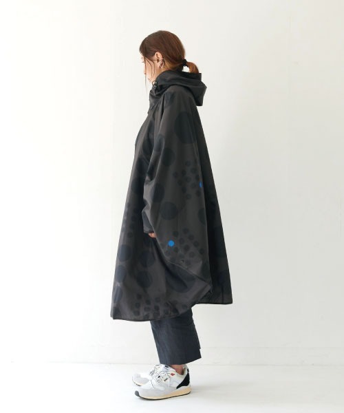 392 plus m レインコート カッパ 自転車 Rain Poncho - maru 641957