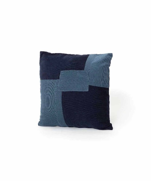 hoboクッション2個セットCUSHION UPCYCLED PATCHWORK
