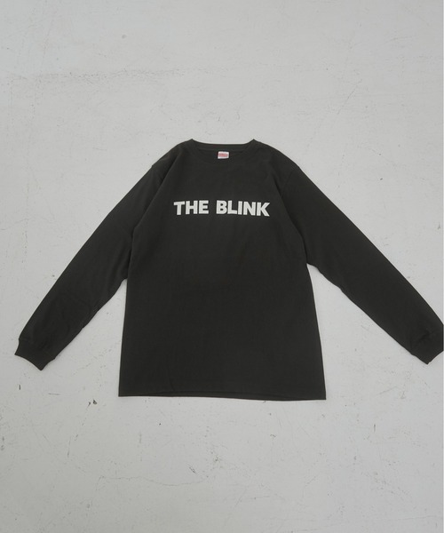 ANGIE tシャツ フロッキー ロゴ / 箔 メタリック プリント ロンT