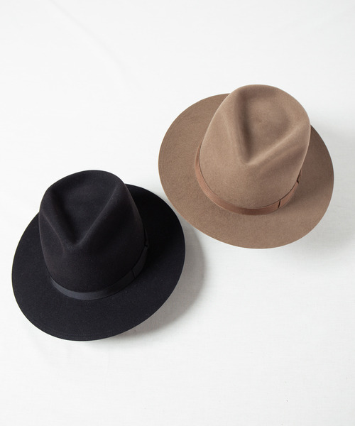 RACAL 帽子 ハット HO Wool Fedora Hat / ウールフェドラハット