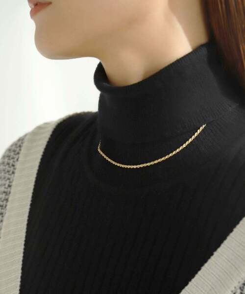 ネックレス Signature・ロープチェーンネックレス レディースの画像