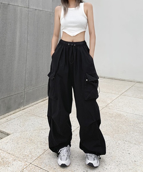 DAY CLOSET カーゴパンツ レディース メンズライクルーズカーゴ