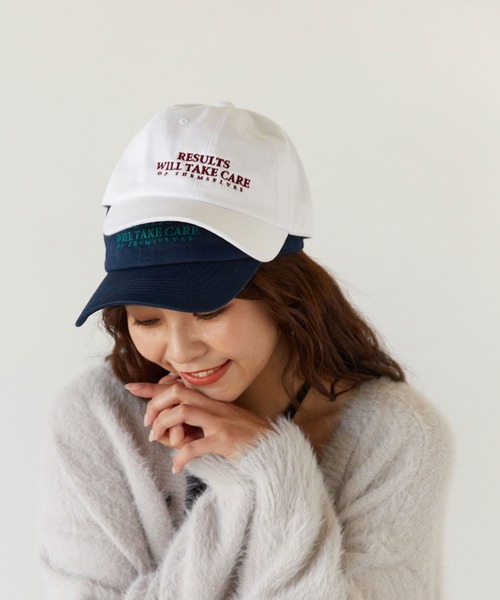 超美品　エルメーレディースベースボールキャップ オールシーズン使える！Cロゴ入りベースボールキャップ[品番